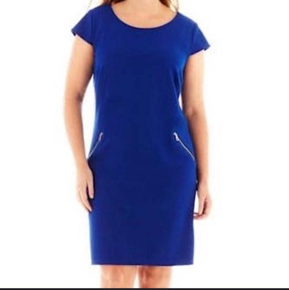 R&K Royal Blue Mini Dress